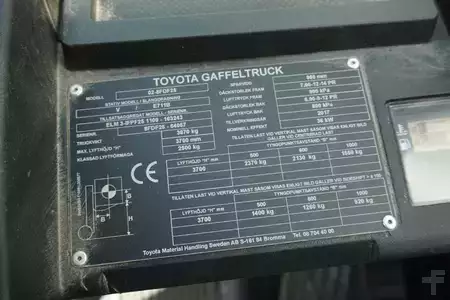 Diesel truck 2017  Toyota 02-8FDF25 (5)