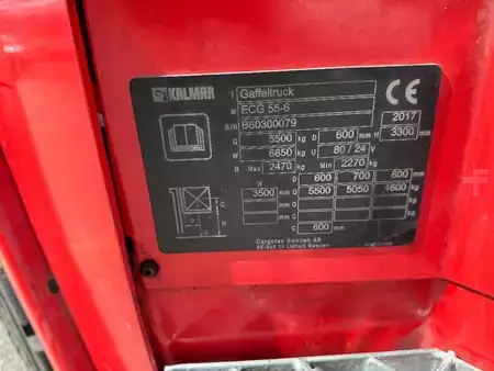 Chariots électriques à 4 roues 2017  Kalmar ECG55-6 (10)