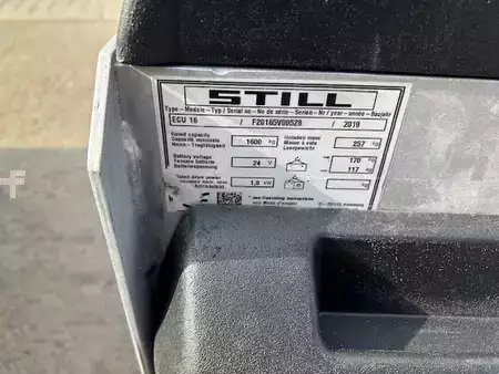 Porta-paletes elétrico 2019  Still ECU 16 (3)