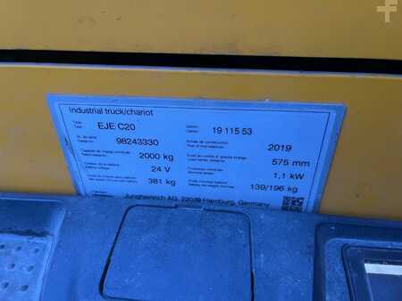 Transpallet elettrici 2019  Jungheinrich EJEC20 (4)