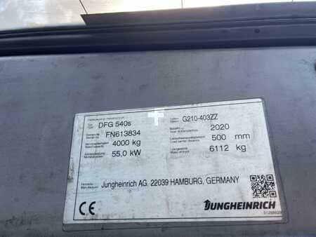 Wózki widłowe diesel 2020  Jungheinrich DFG540s (4)