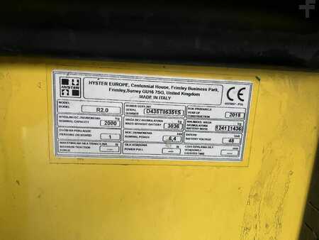 Schubmaststapler 2018  Hyster R2.0 (4)