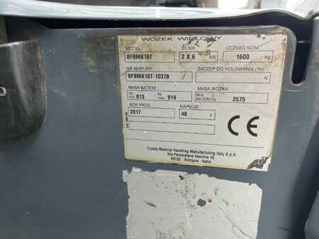 Elektro 4 Rad 2017  Toyota 8FBMK16T (4)