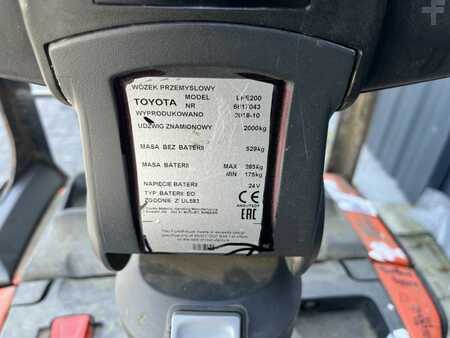 Nízkozdvižný vozík 2018  BT LPE200 (4)