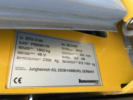 Carrelli elettrici 4 ruote 2016  Jungheinrich EFG316k (4)