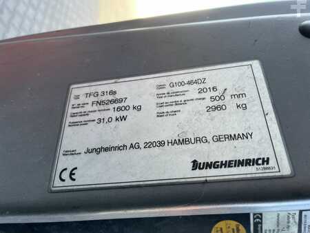 Treibgasstapler 2016  Jungheinrich TFG316s (4)