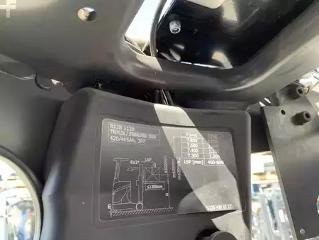 Reach Truck 2018  Linde R12B (6)