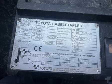 LPG heftrucks 2018  Toyota 8FGF15 (4)