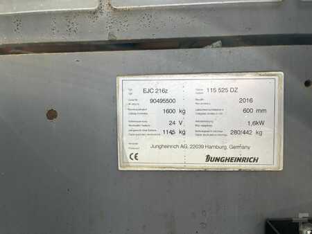 Hochhubwagen 2016  Jungheinrich EJC216z (4)