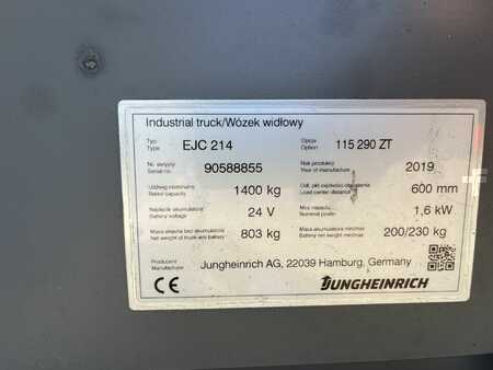 Hochhubwagen 2019  Jungheinrich EJC214 (4)