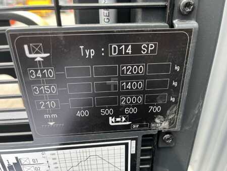 Ruční vysokozdvižný vozík 2023  Linde D14SP (7)