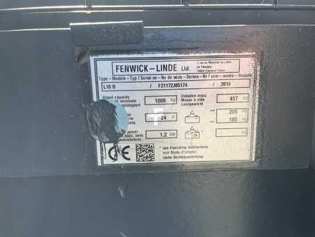 Apilador eléctrico 2018  Linde L10B (4)