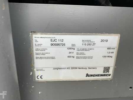 Wózek wysokiego podnoszenia 2019  Jungheinrich EJC112 (4)