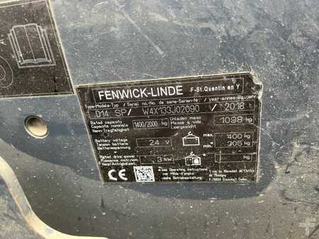 Ruční vysokozdvižný vozík 2018  Linde D14SP (4)