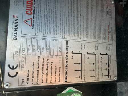 Boční vysokozdvižný vozík 2008  Baumann HX40/12/33 (4)