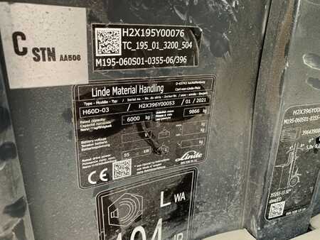Carrelli elevatori diesel 2021  Linde H60D-03 (4)
