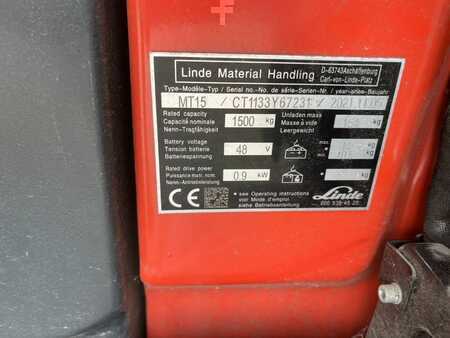 Transpallet elettrici 2021  Linde MT15 (4)