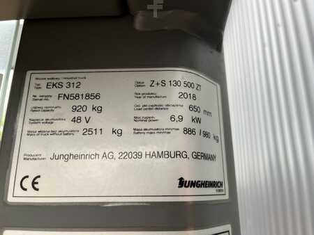 Pystysuora ordreplukker 2018  Jungheinrich EKS312 (7)