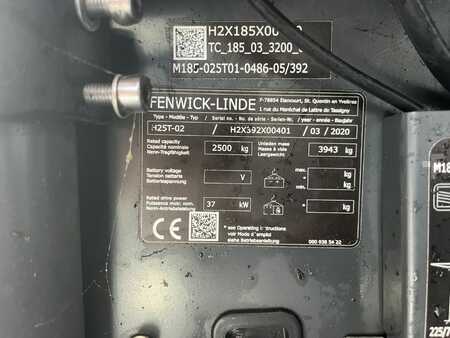 Wózki gazowe 2020  Linde H25T-02 (4)