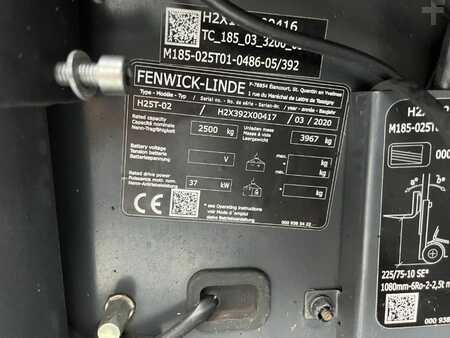 Wózki gazowe 2020  Linde H25T-02 (4)