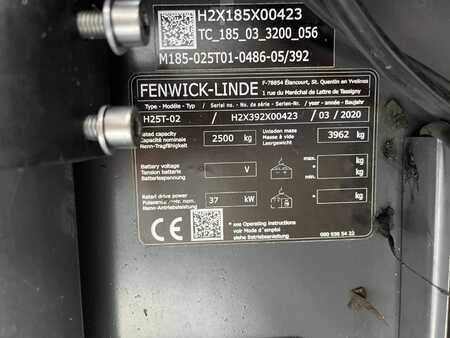 Wózki gazowe 2020  Linde H25T-02 (4)