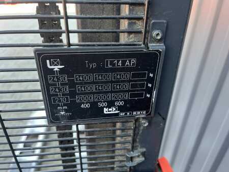 Wózki z platformą operatora 2016  Linde L14lAP (5)
