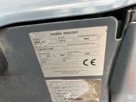 Elektro tříkolové VZV 2018  Toyota 8FBE18T (4)