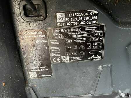 Elektryczne 4-kołowe  Linde E16P-02 (4)