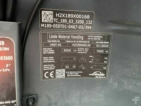 Wózki gazowe 2020  Linde H50T-02 (4)