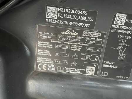 Elektryczne 4-kołowe 2022  Linde E35HL-01 (4)