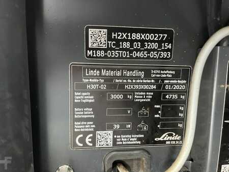 Wózki gazowe 2020  Linde H30T-02 (4)