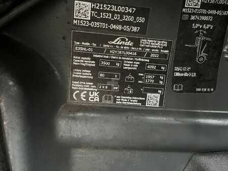 Elektryczne 4-kołowe 2022  Linde E35HL-01 (4)