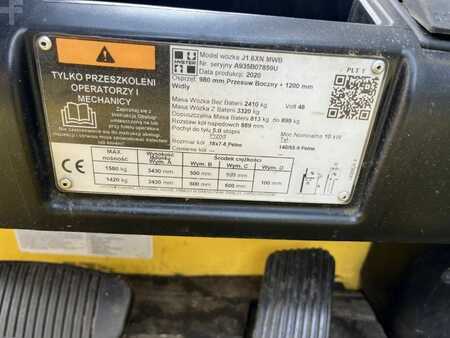 Elektryczne 4-kołowe 2020  Hyster J1.6XN (4)