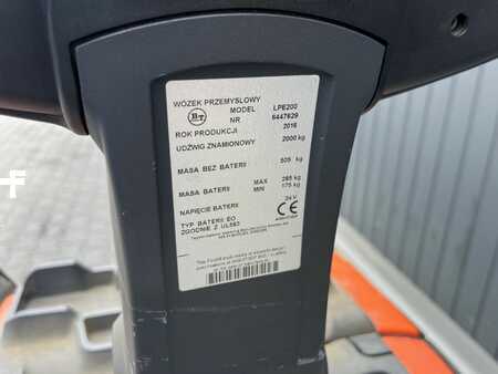 Låglyftare El 2016  BT LPE200 (4)