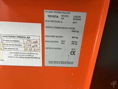 Låglyftare El 2017  BT LSE200 (4)