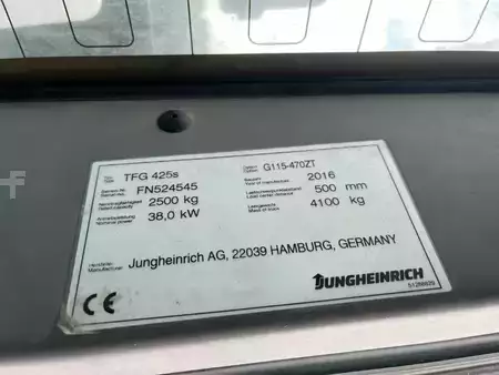 LPG VZV 2016  Jungheinrich TFG425s (4)