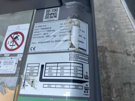 Pystysuora ordreplukker 2017  Jungheinrich EKS312 (4)