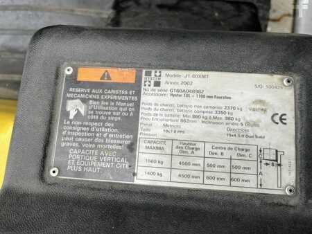 Chariots électriques à 3 roues 2002  Hyster J1.60XMT (4)