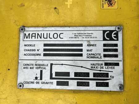 Elektro čtyřkolový VZV 2003  Nissan Q02L25CU (4)