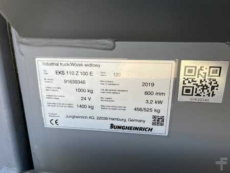 Vertikální vychystávací vozík 2019  Jungheinrich EKS110 (4)