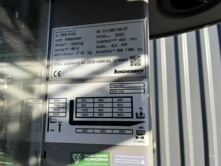 Vertikální vychystávací vozík 2020  Jungheinrich EKS412s (4)