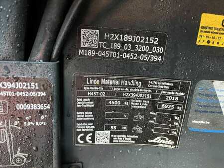 Gas gaffeltruck 2018  Linde H45T-02 (4)