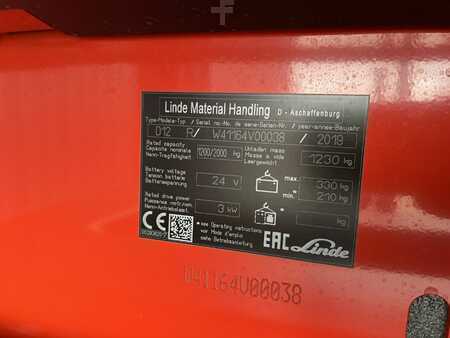  Ledestabler med sete 2019  Linde D12R (4)