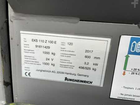 Vertikální vychystávací vozík 2017  Jungheinrich EKS110 (4)