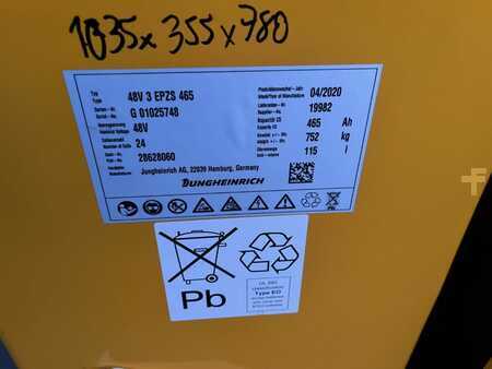 Skjutstativtruck 2020  Jungheinrich ETV110 (8)