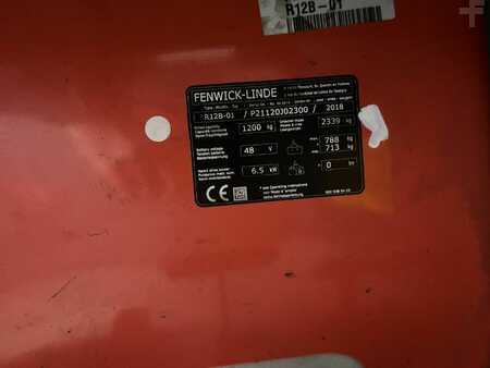 Tolóoszlopos targonca 2018  Linde R12B-01 (4)