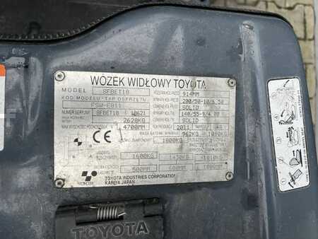 Elektromos 3 kerekű 2011  Toyota 8FBET18 (4)