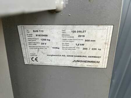 Magasemelésű béka 2019  Jungheinrich EJG112 (4)