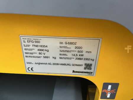 Carrelli elettrici 4 ruote 2020  Jungheinrich EFG550 (4)