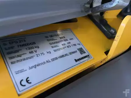 Elektro tříkolové VZV 2019  Jungheinrich EFG213 (4)